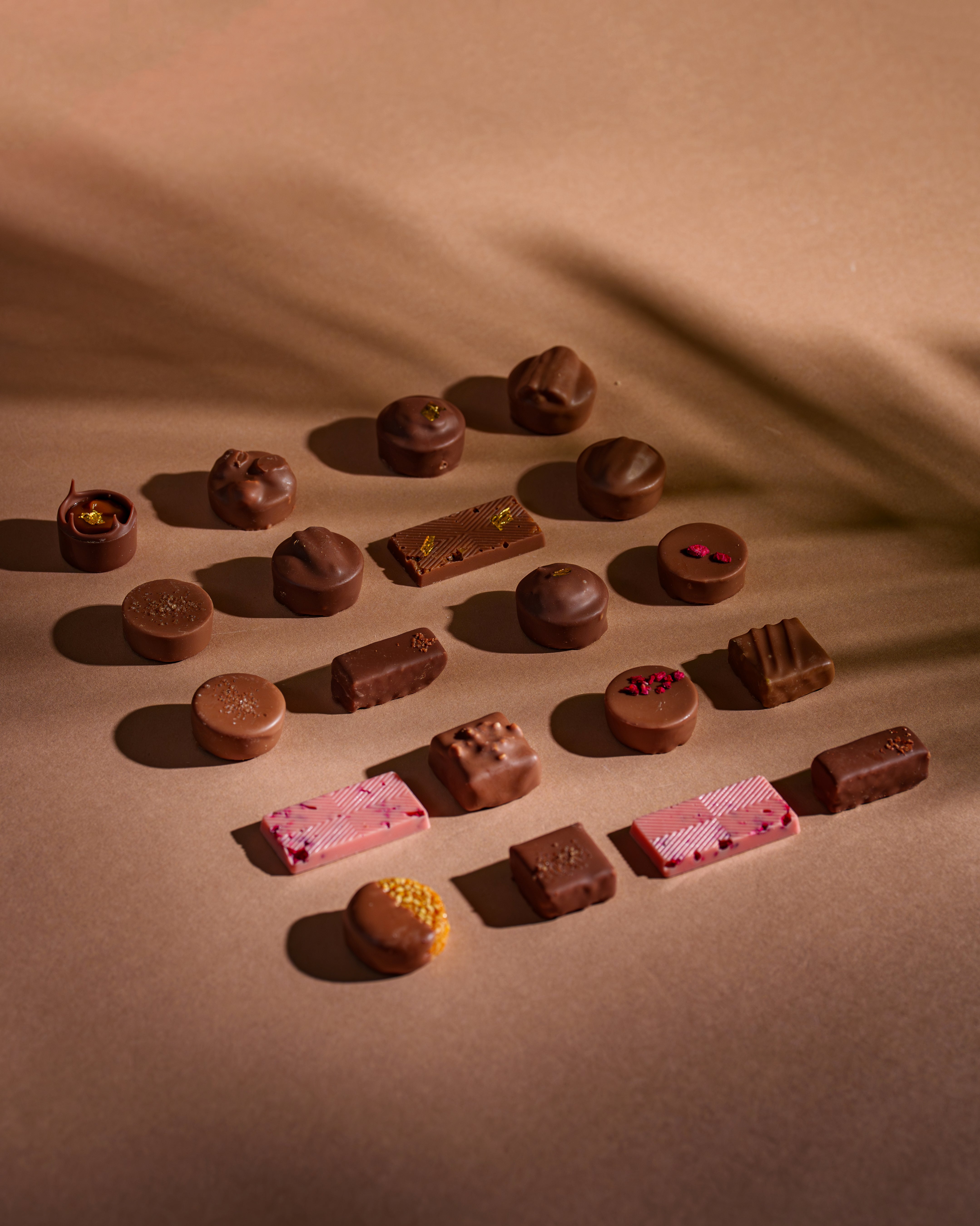 Ochre Chocolate Boxes