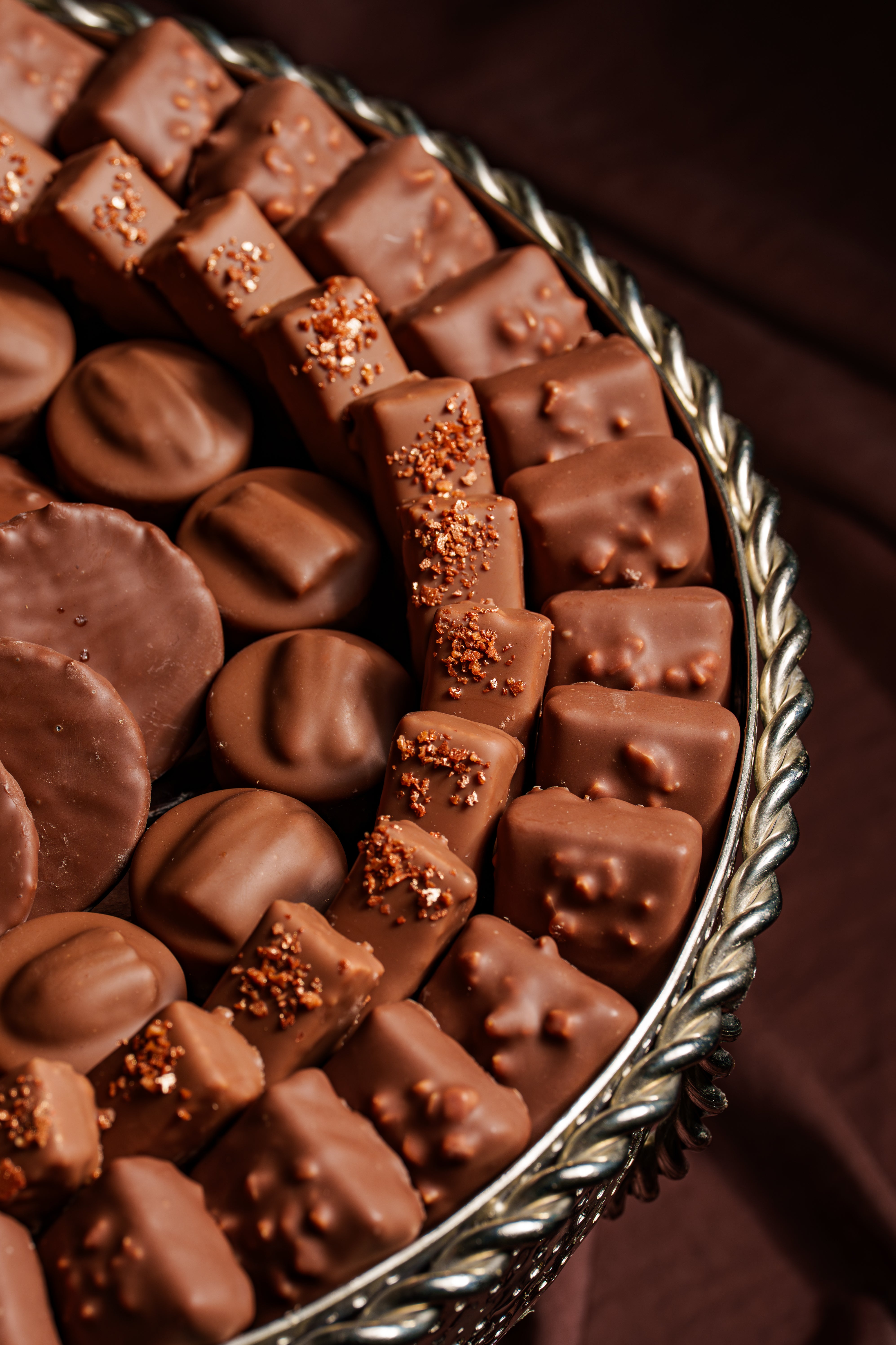 Ochre Chocolate Trays