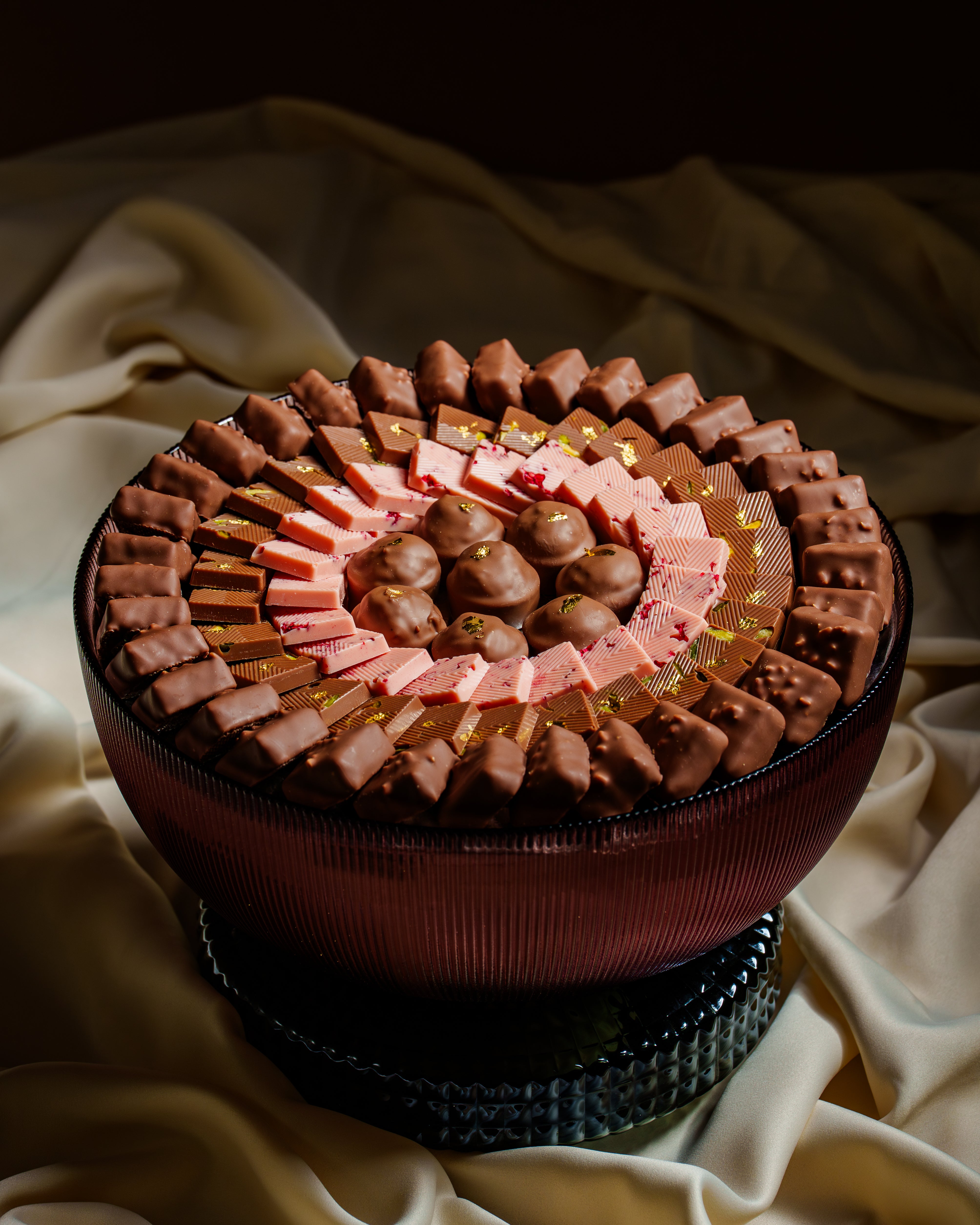 Ochre Chocolate Trays